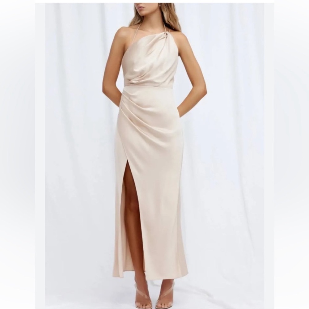 Significant Other Gracie Dress In Almond